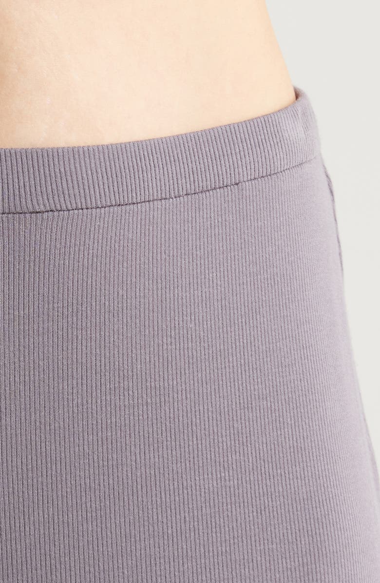 Natori Essentials Sleeveless Rib Pajamas, Alternate, color, Purple Slate