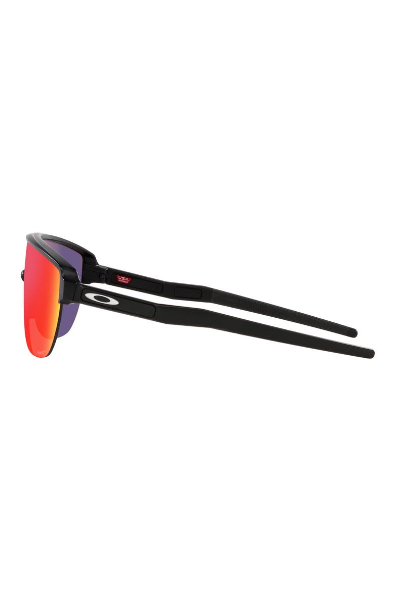 Corridor 42mm Semirimless Prizm™ Shield Sunglasses, Alternate, color, BLACK GREY