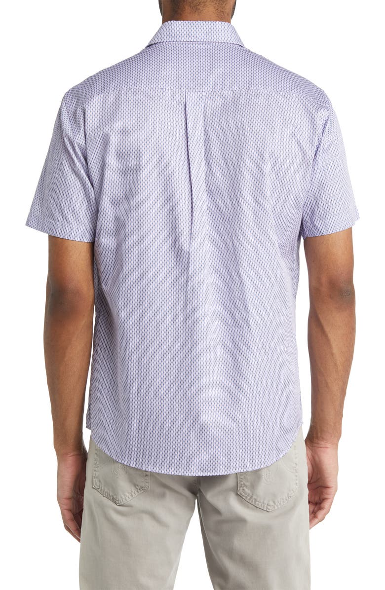 Peter Millar Short Sleeve Button-Up Shirt, Alternate, color,