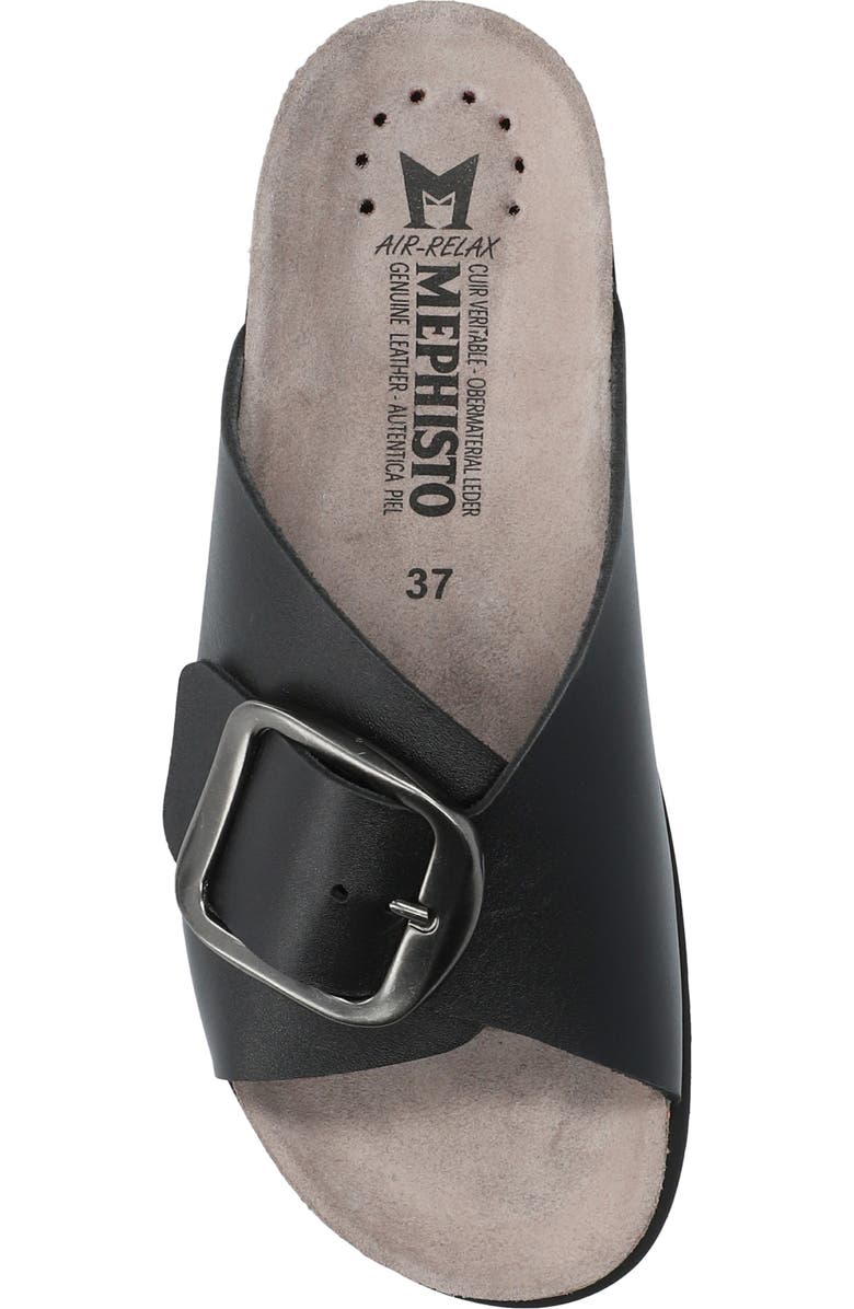 Mephisto Hariana Slide Sandal, Alternate, color, Black