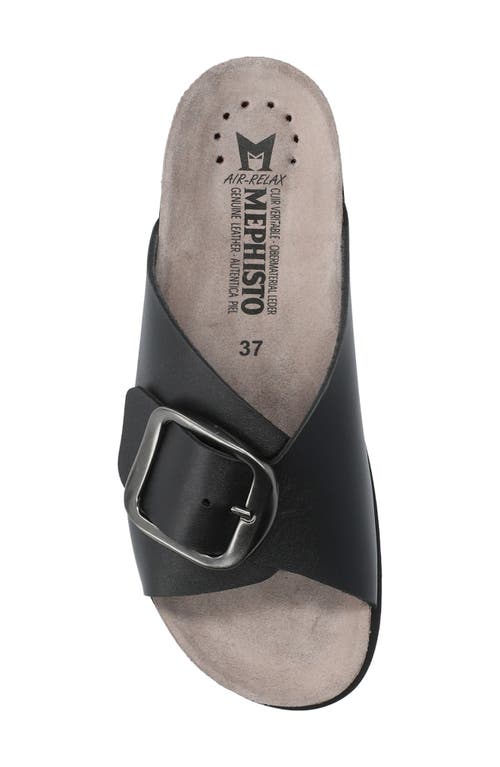 Mephisto Hariana Slide Sandal In Black