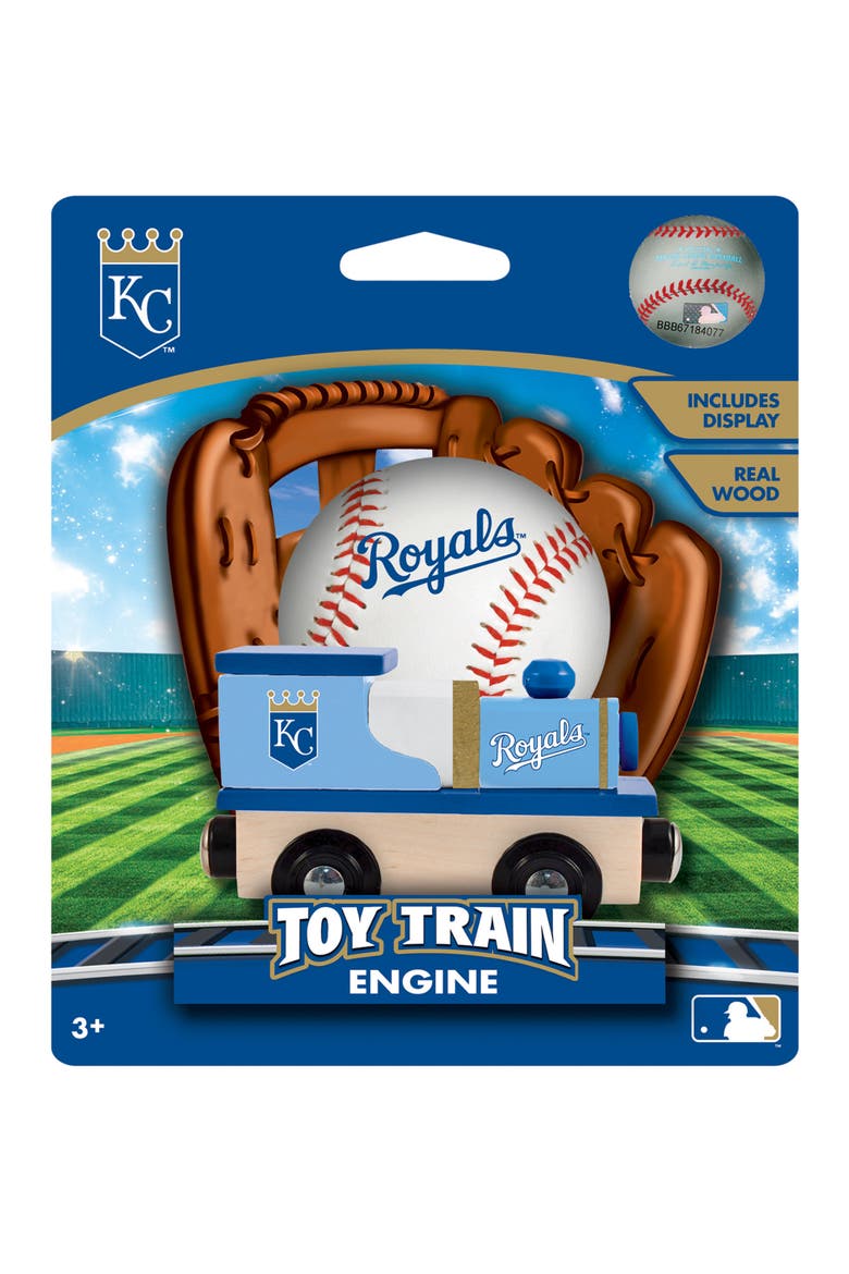 Kansas City Royals Toy Train Engine, Alternate, color, Multicolor