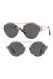Rock Icons Medusa 61mm Metal Sunglasses