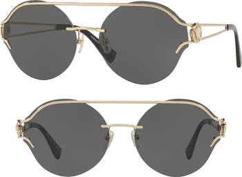 Rock Icons Medusa 61mm Metal Sunglasses