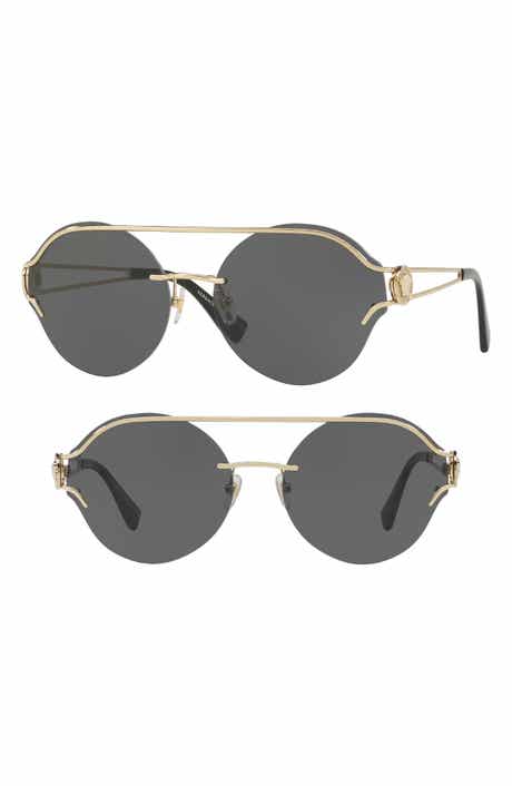 Versace Rock Icons Medusa 61mm Metal Sunglasses