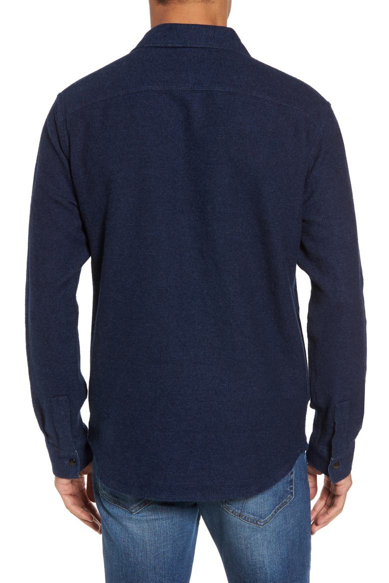 Durango Work Shirt, Alternate, color, INDIGO HEATHER