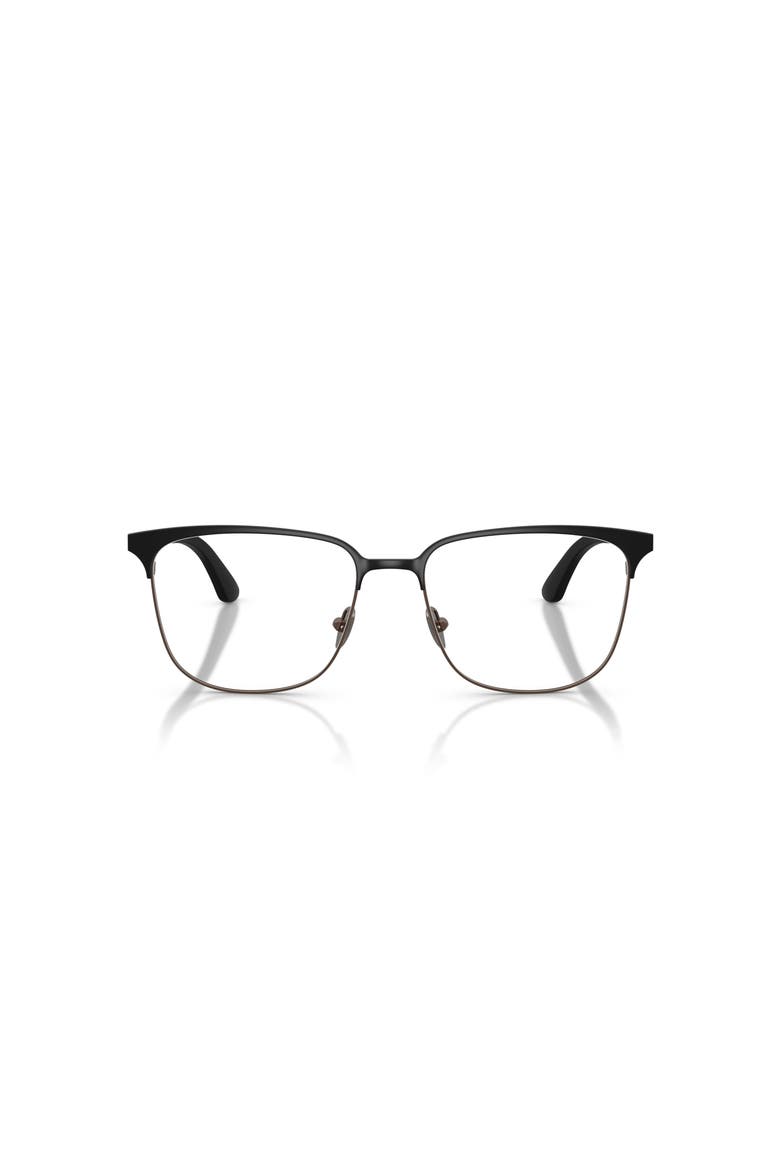 53mm Rectangle optical glasses, Alternate, color, Black