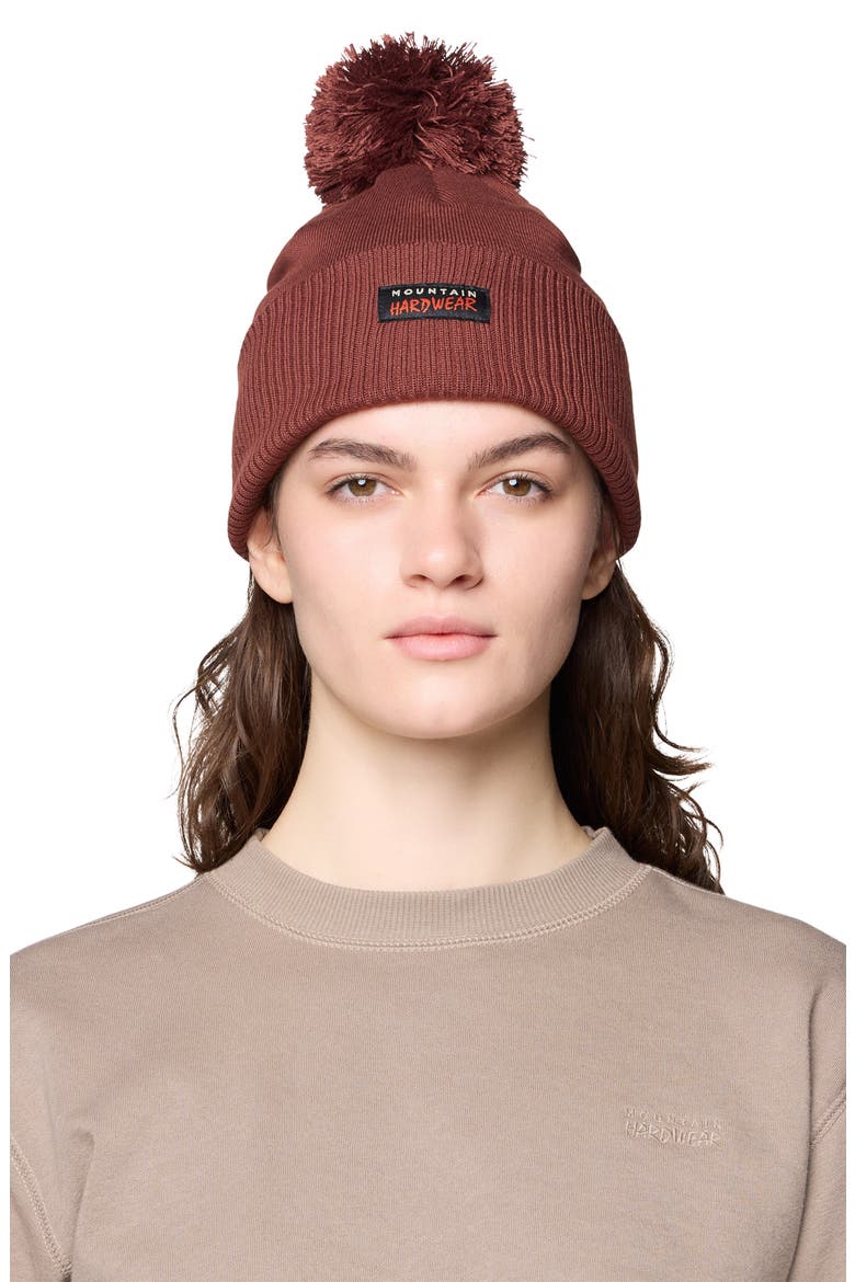 Aprespro Pom Beanie, Alternate, color, BOURBON BROWN