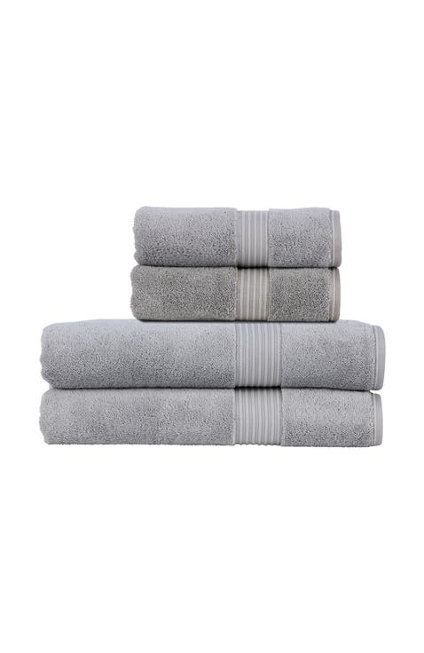 Supreme Hygro Luxury 100% Supima Cotton 4 Piece Bath Sheet Set