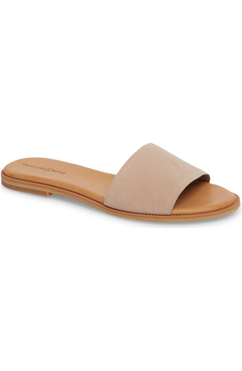 Treasure & Bond Mere Flat Slide Sandal, Main, color,