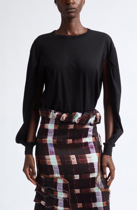 Reed Long Sleeve Cutout T-Shirt