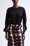 Collina Strada Reed Long Sleeve Cutout T-Shirt