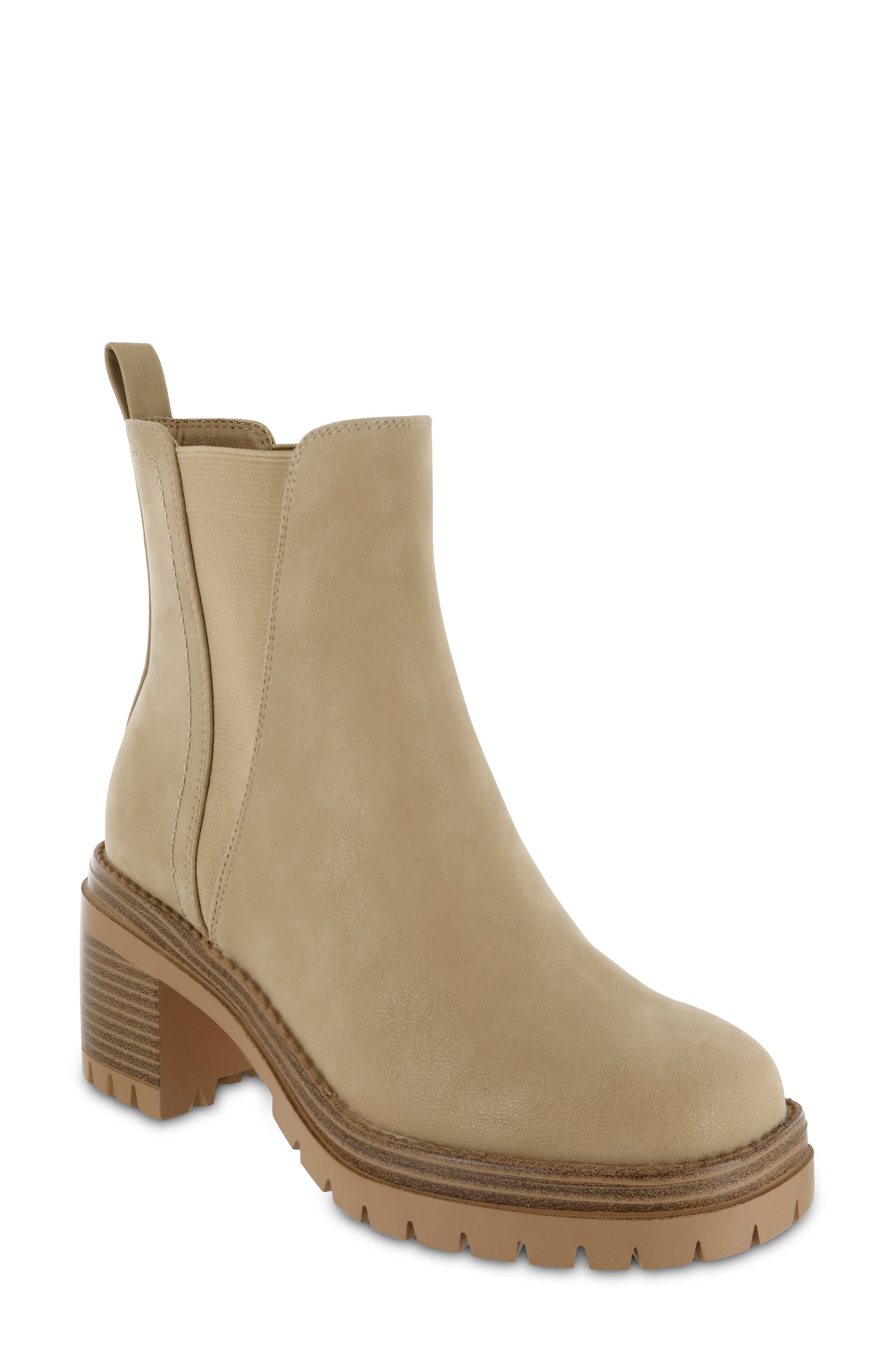 Adea Platform Chelsea Boot, Main, color, STONE