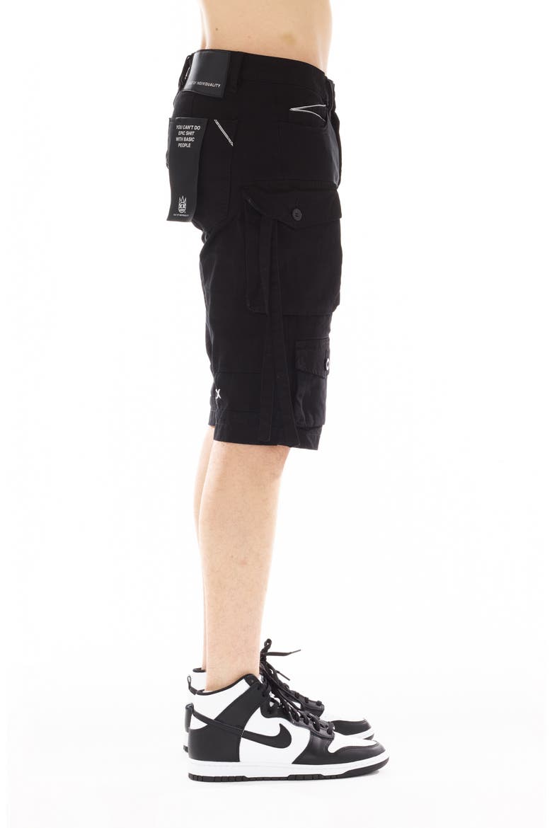 Slim Fit Cargo Shorts, Alternate, color, VINTAGE BLACK