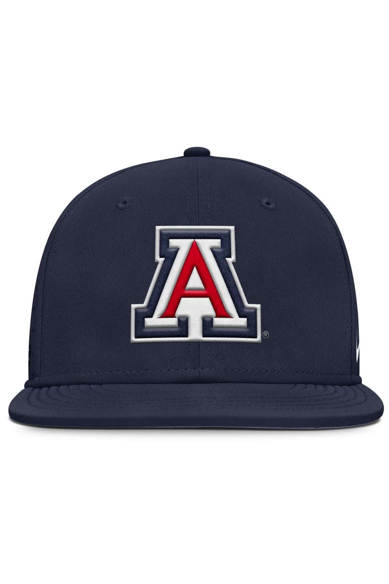 Men's Nike Navy Arizona Wildcats On-Field Dugout True Performance Fitted Hat, Alternate, color, Navy