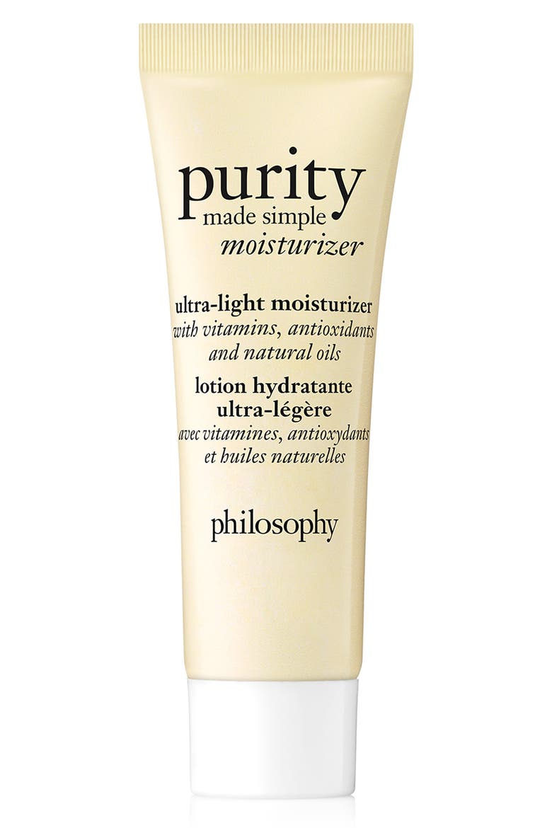 purity made simple ultra-light moisturizer, Main, color, NO COLOR