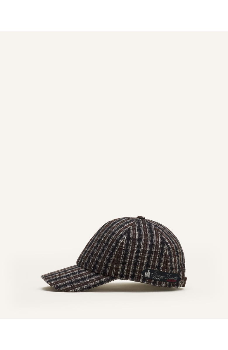 Lanvin CHECKERED CAP, Alternate, color, 