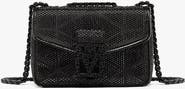 MCM Travia Quilted Shoulder Bag in Crystal Satin Nylon
