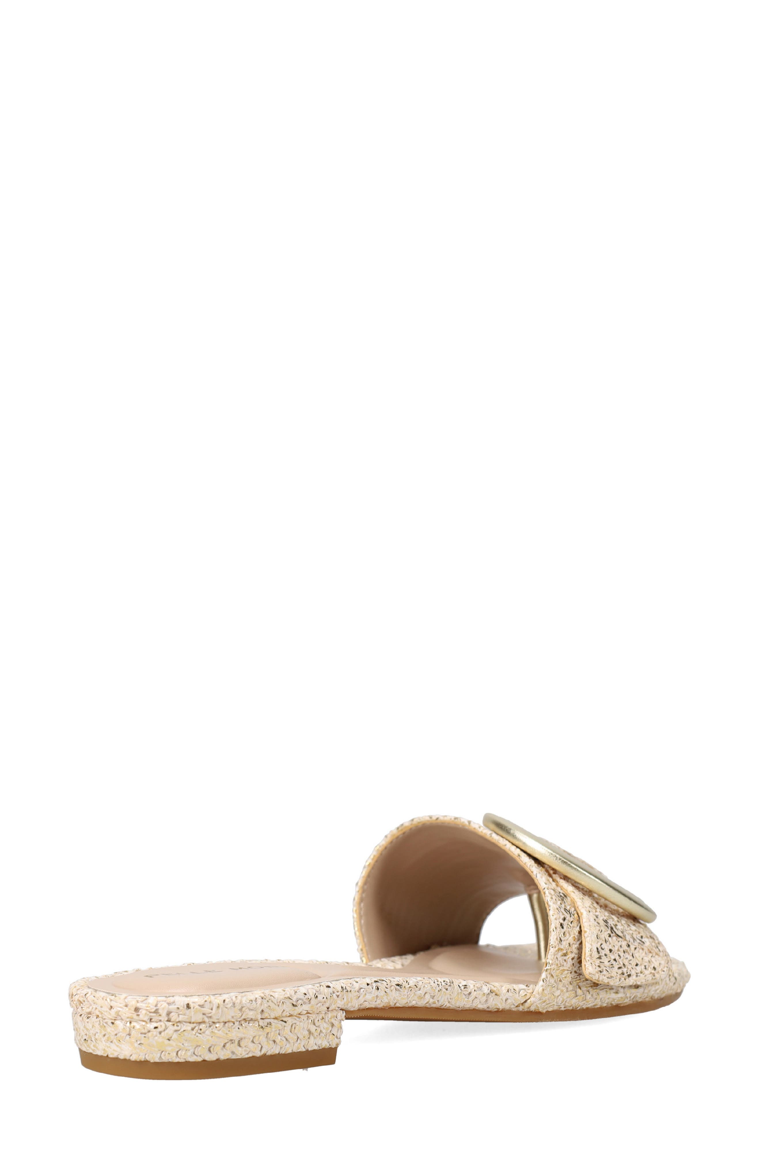 Pelle Moda Bianka Slide Sandal, Alternate, color, Light Gold