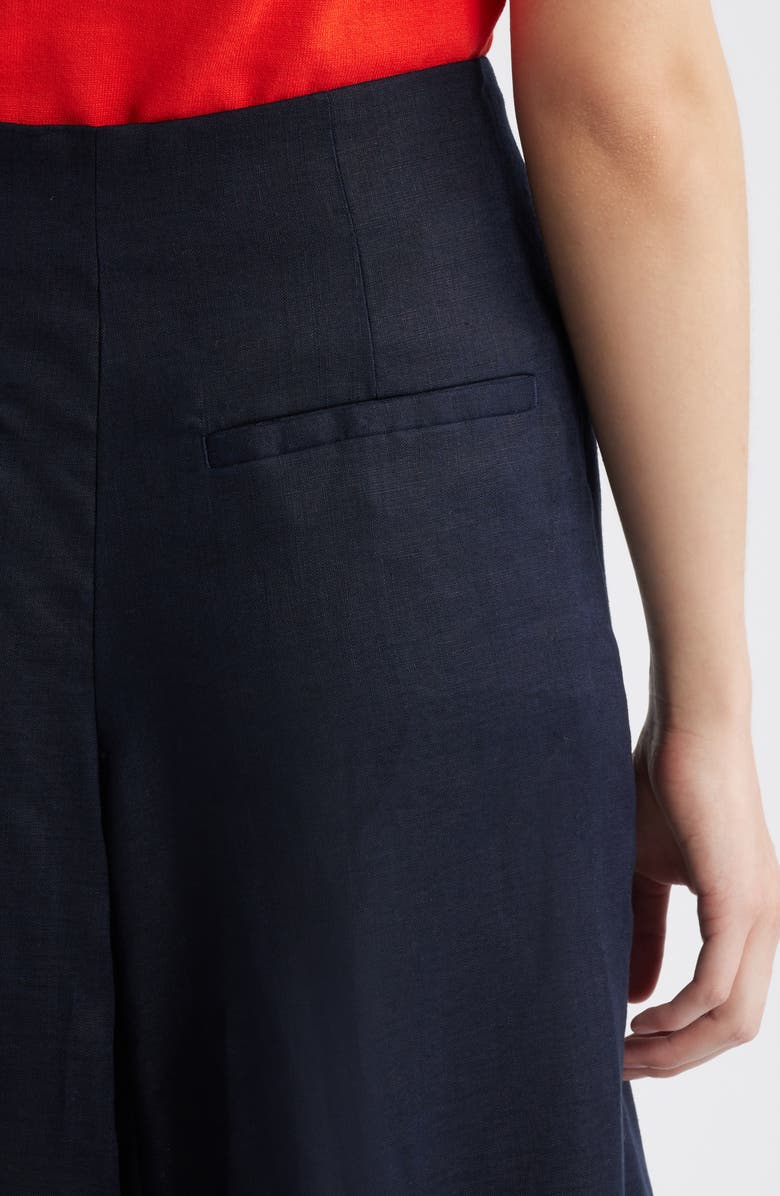 COS Wide Leg Linen Pants, Alternate, color, 