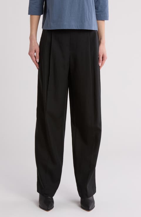 Straight Leg Pull-On Pants