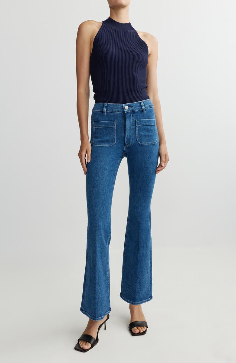 DL1961 Bridget Instasculpt<sup>™</sup> High Rise Bootcut Jeans, Alternate, color, Springview