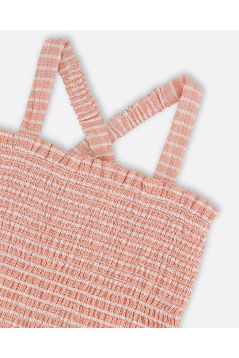 Little Girl's Smocked Tank Top Light Old Pink, Alternate, color, Light Old Pink