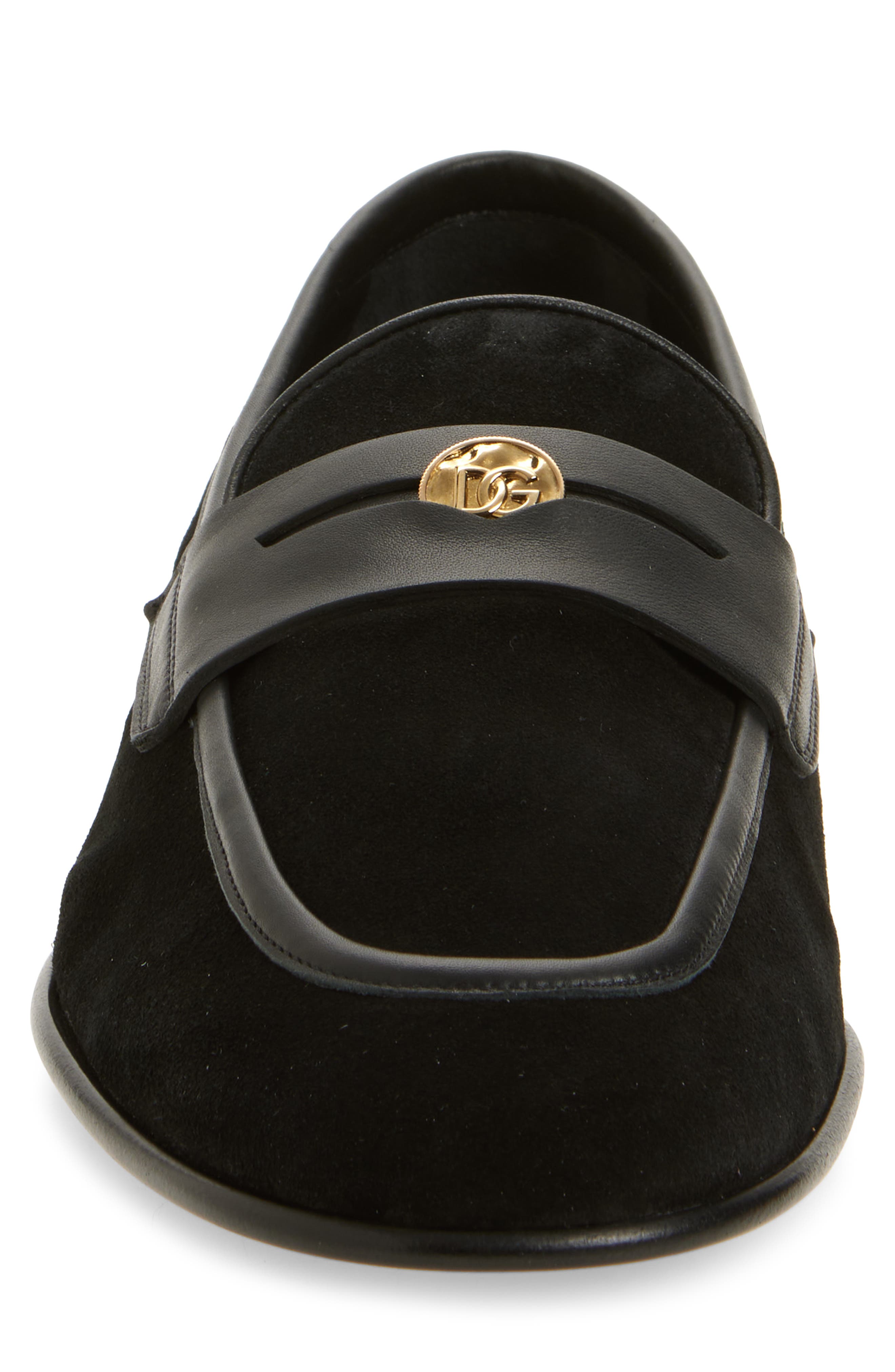 Dolce&Gabbana Ariosto Loafer, Alternate, color, Nero/ Nero