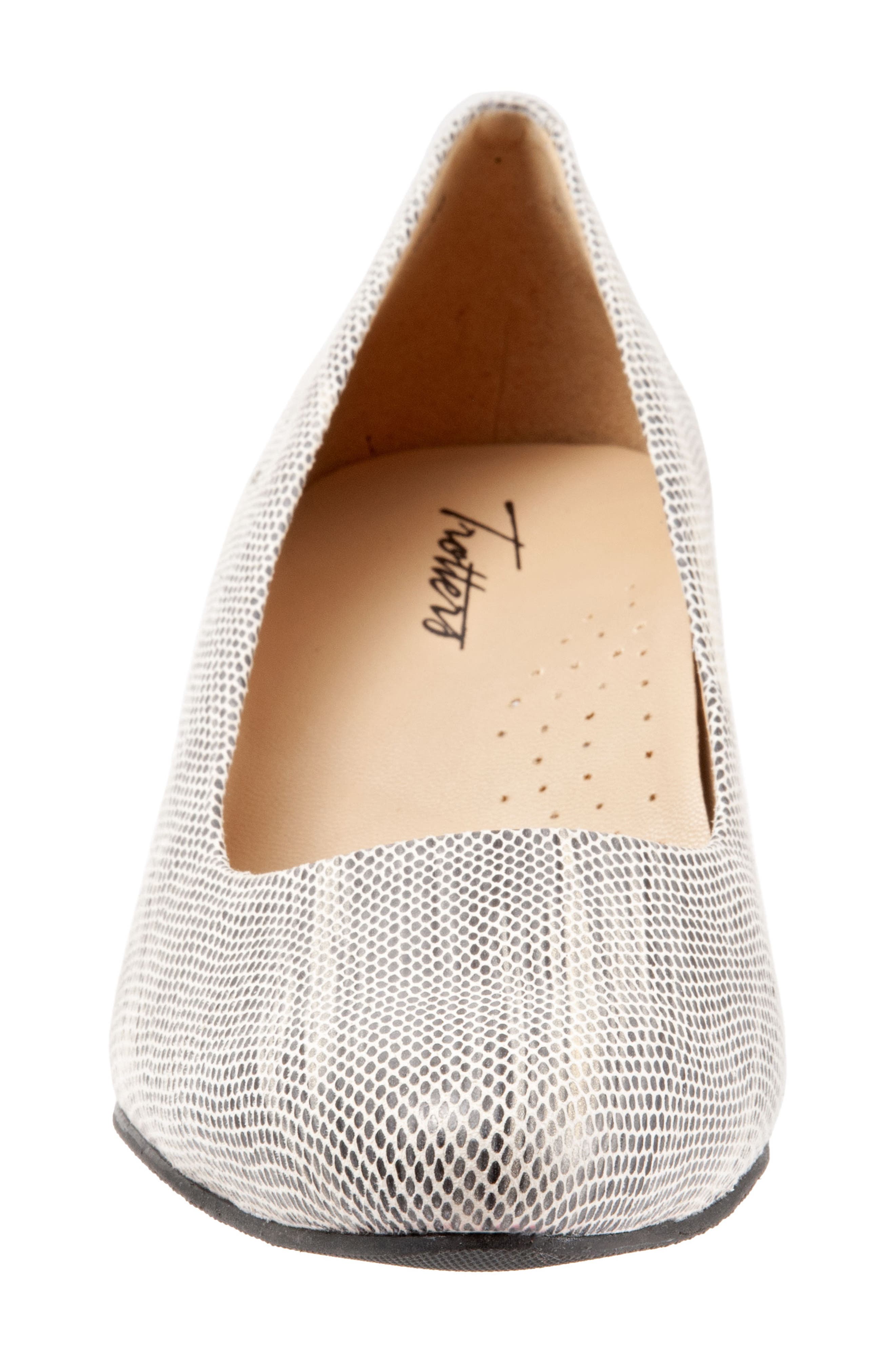 Trotters Kiera Snake Embossed Pump, Alternate, color, 