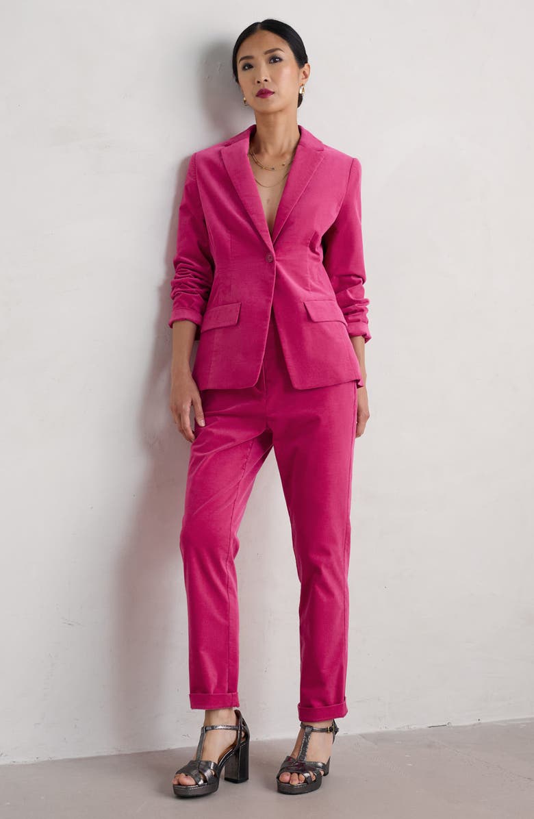 Seasalt Cornwall Star Rock Tapered Stretch Organic Moleskin Pants, Alternate, color, 