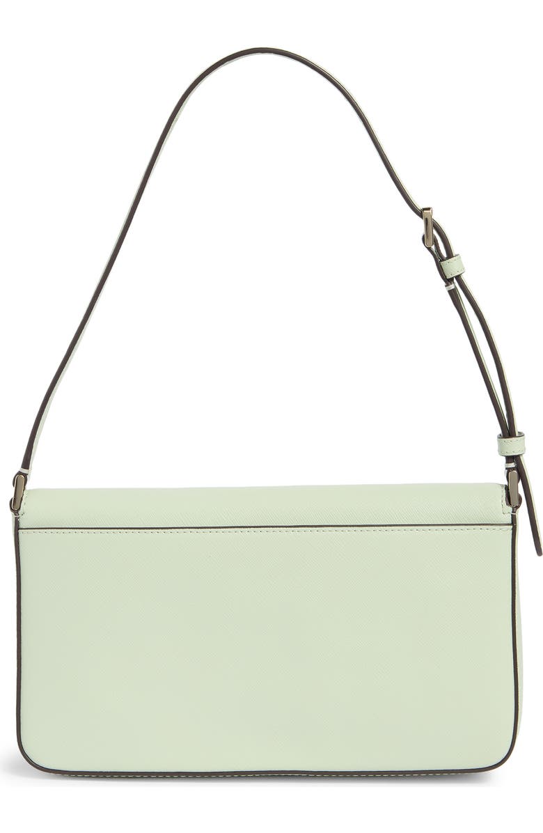 Kate Spade New York staci saffiano leather shoulder bag, Alternate, color, Light Olive