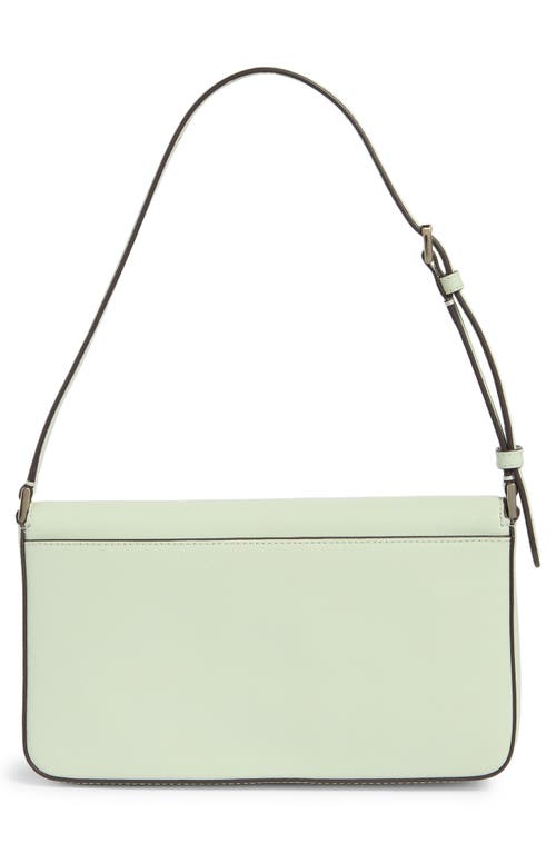 Kate Spade New York Staci Saffiano Leather Shoulder Bag In Green