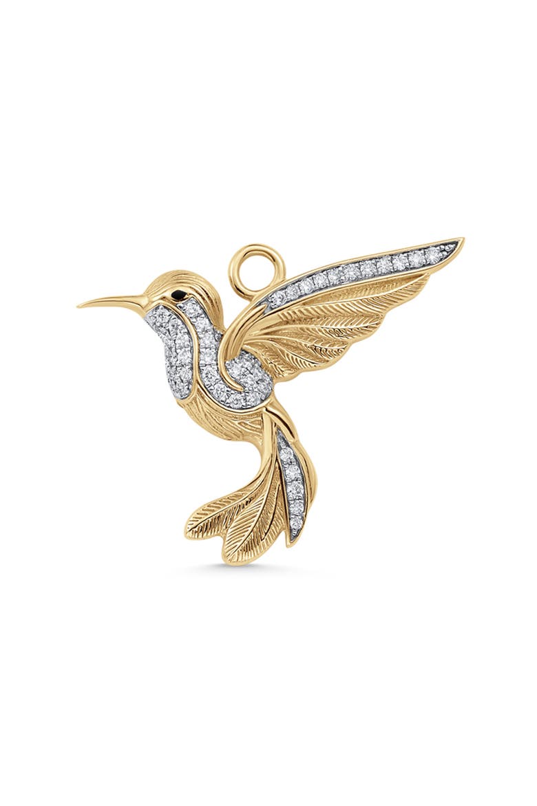 Hummingbird Pendant, Main, color, YELLOW GOLD