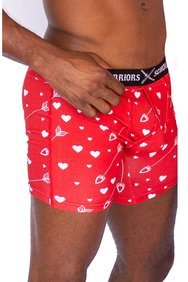 Cupid Boxer Briefs, Main, color, RED