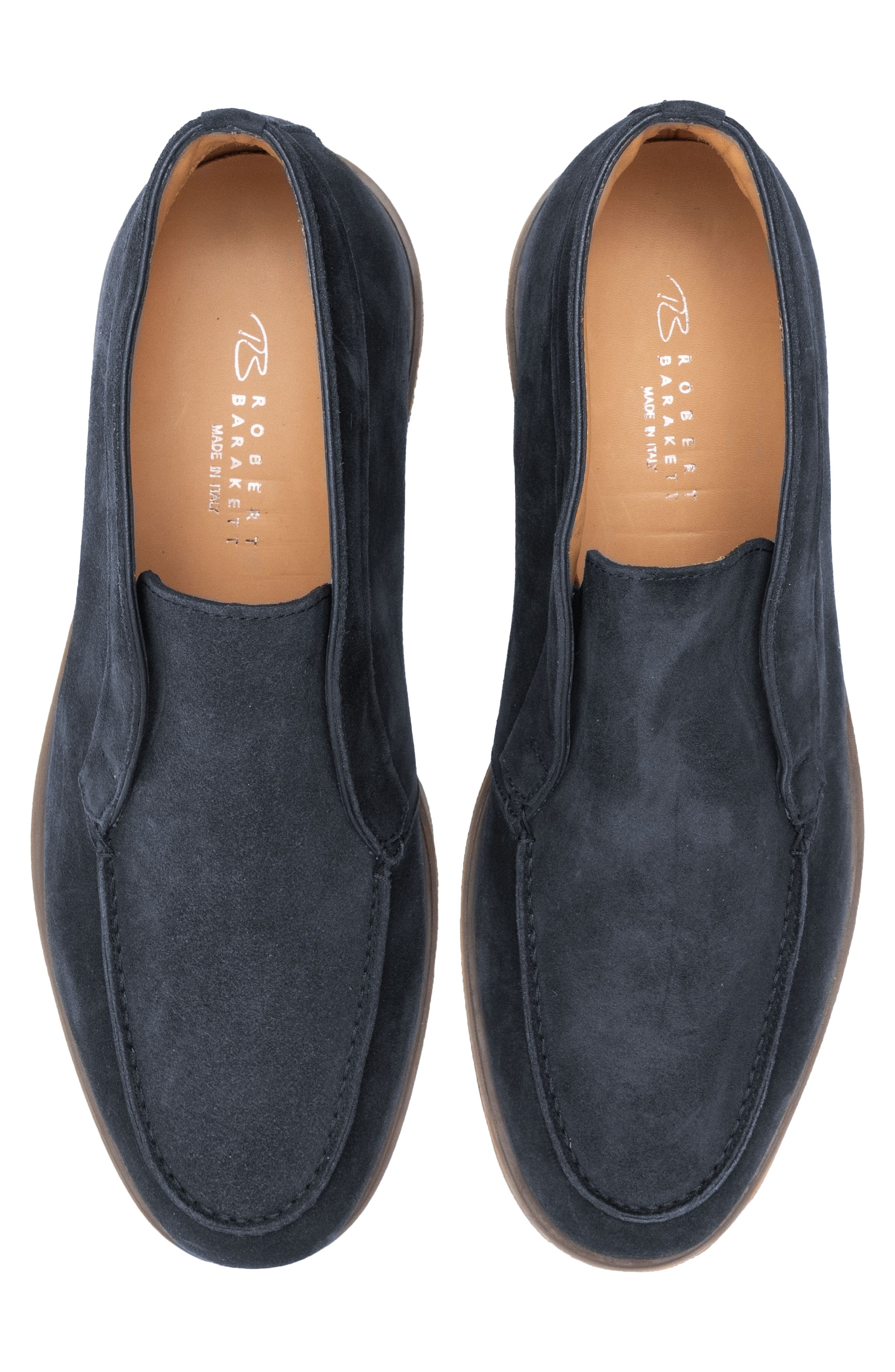 Darcy Suede Leather Desert Boot, Alternate, color, NAVY