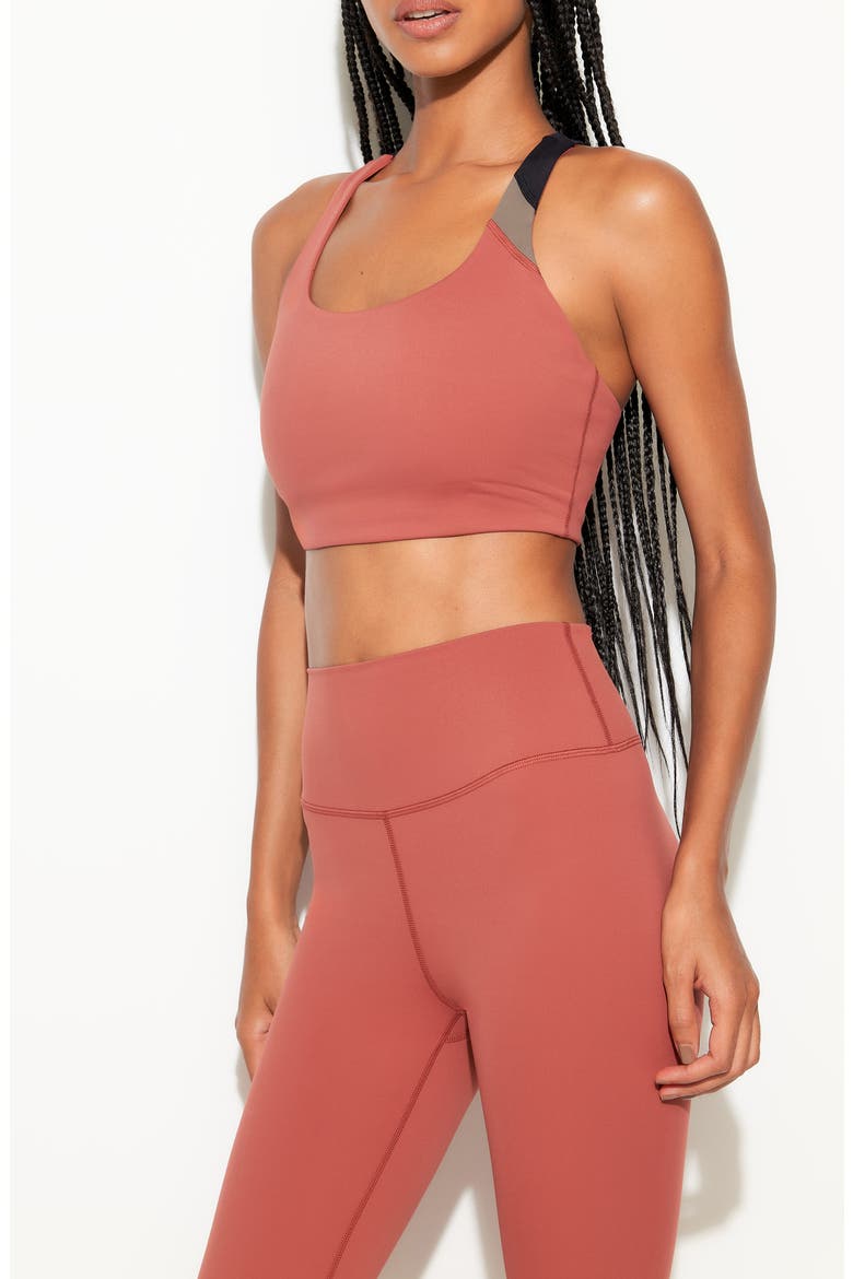 Sumner Longline Sports Bra, Alternate, color, CANYON