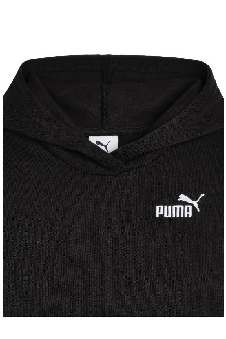 Kids' Essential Basic Hoodie, Alternate, color, BLACK