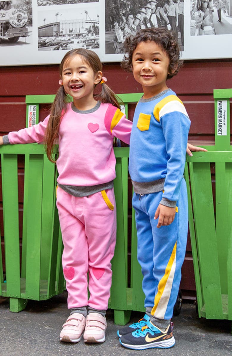 Miki Miette Kids' Atlas Colorblock Sweatshirt, Alternate, color, 