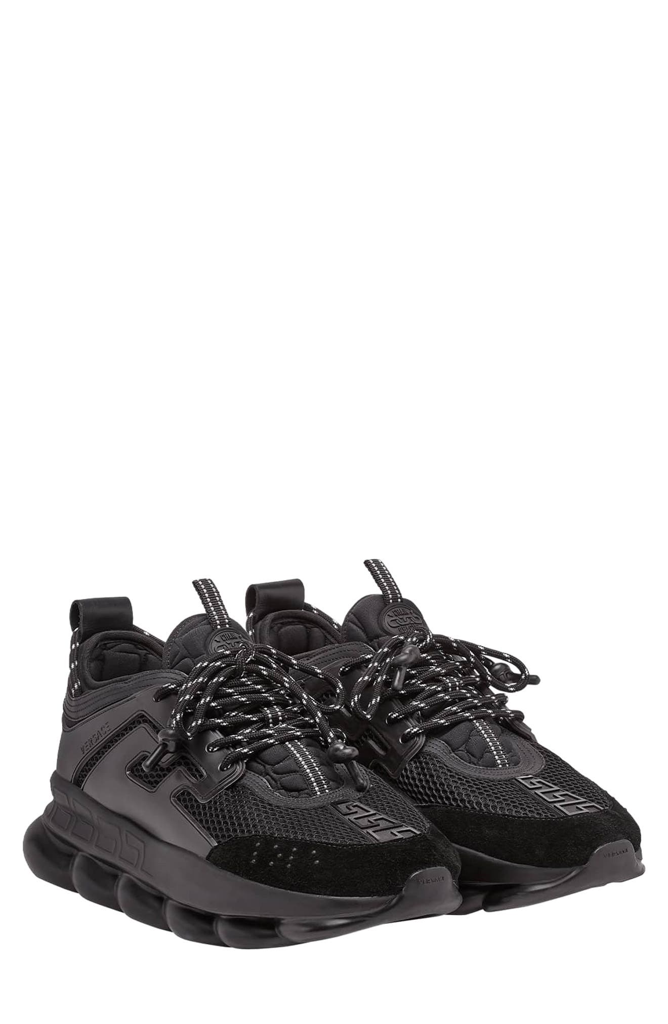 Chain Reaction Sneaker, Main, color, NERO