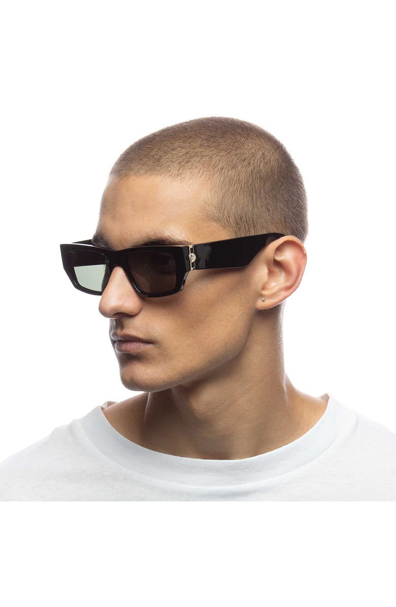 Le Specs Measures 55mm Rectangular Sunglasses, Alternate, color,