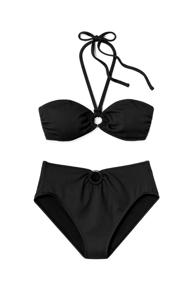 Sydney Swimwear Bra, Alternate, color, Black