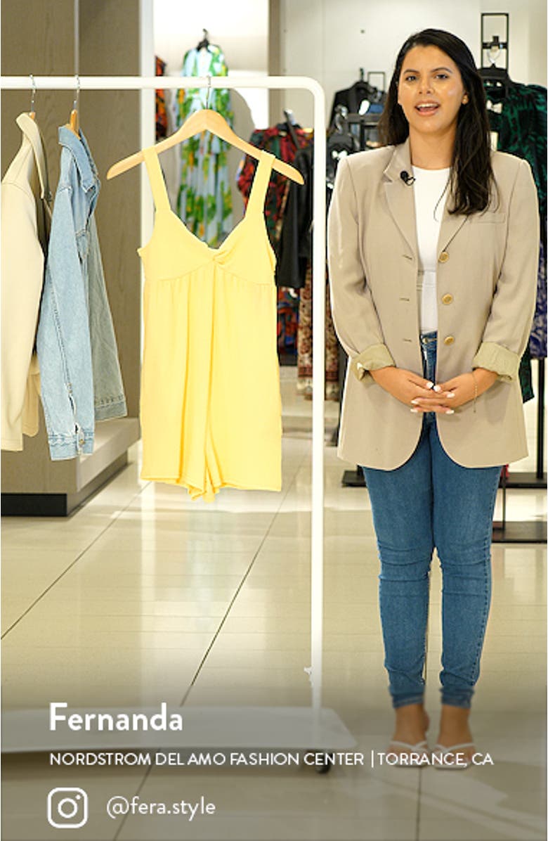 Thea Rib Romper, sales video thumbnail