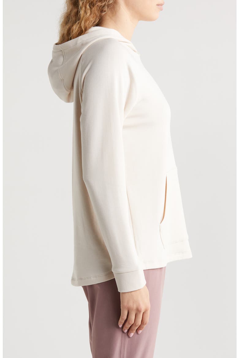 Lightweight Fleece Hoodie, Alternate, color, STONE