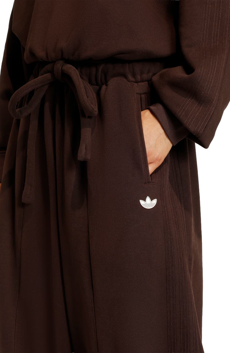 adidas Originals Essential Wide Leg Track Pants, Alternate, color, Aurora Coffee