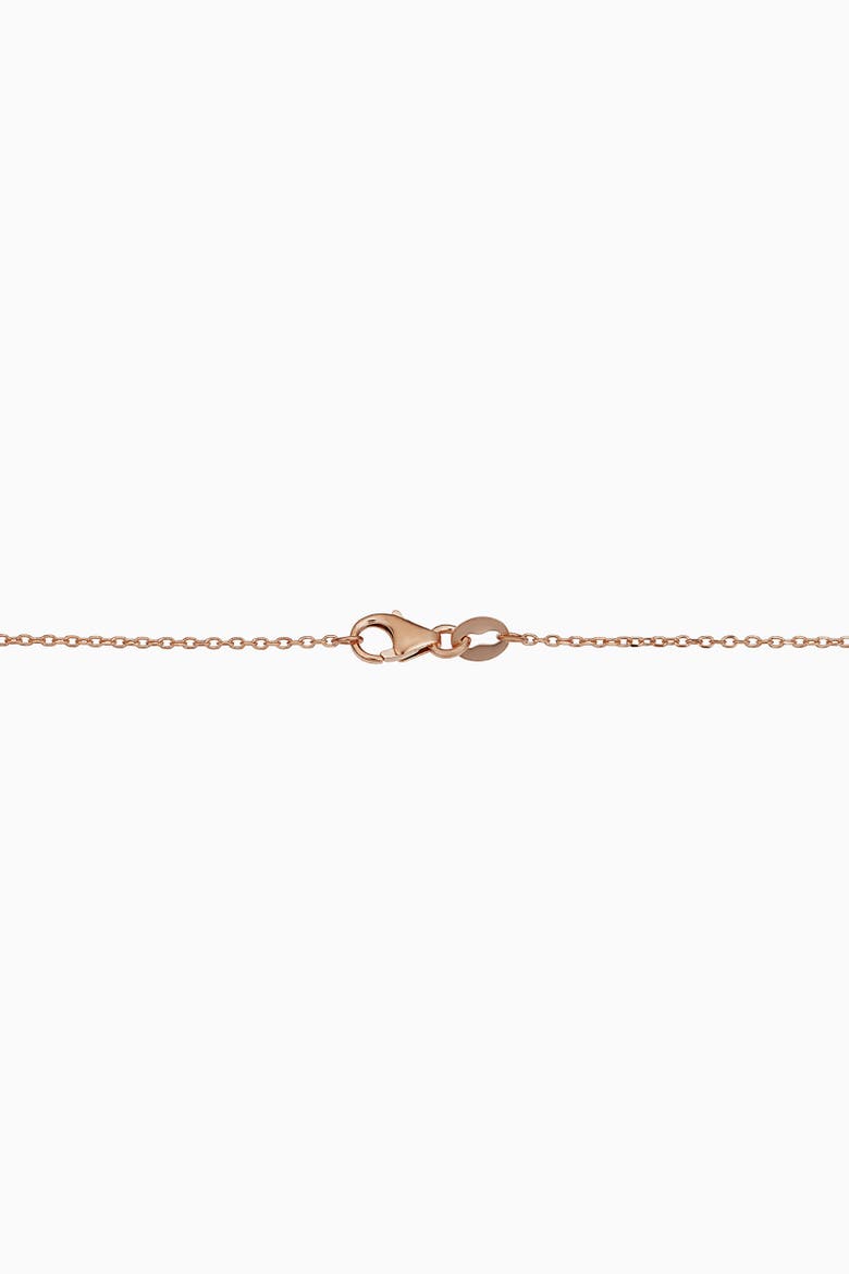 10K Gold Brooklyn Bar Necklace, Alternate, color, Rose Gold