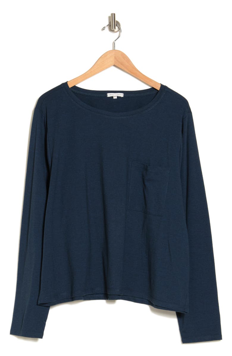 Threads 4 Thought Long Sleeve Patch Pocket T-Shirt, Alternate, color,