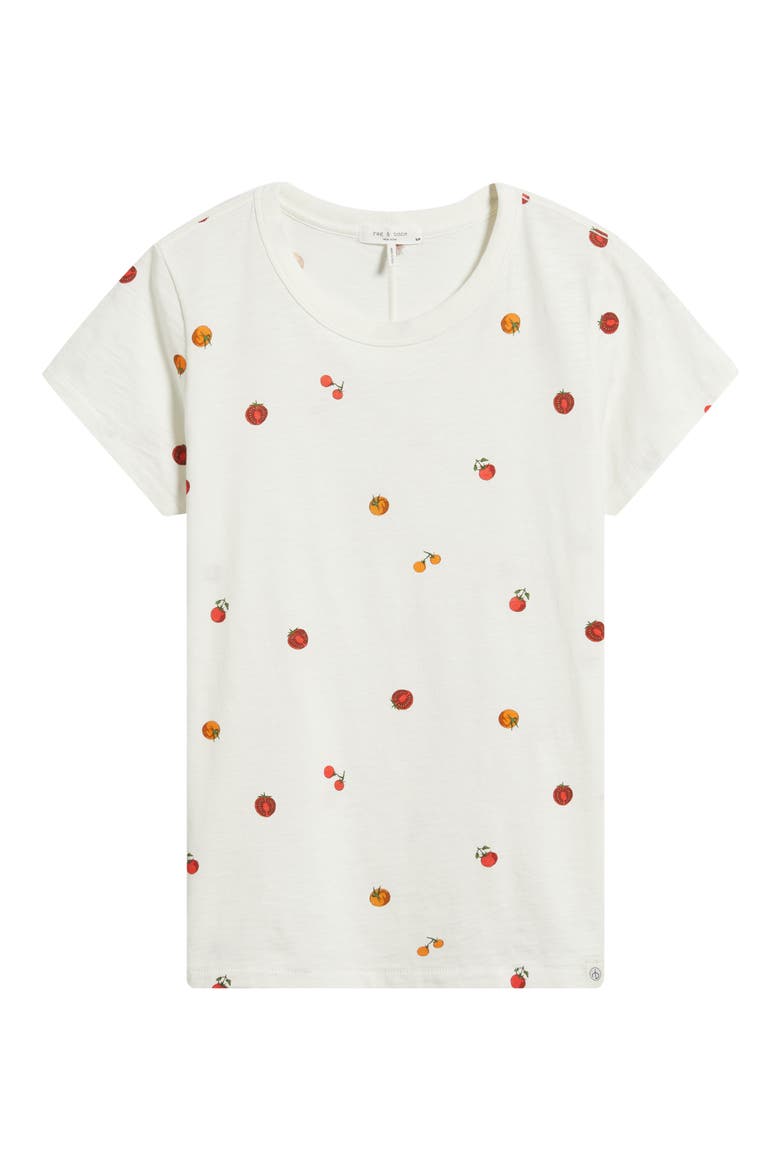 Tomatoes Cotton Graphic Baby Tee, Alternate, color, ECRU
