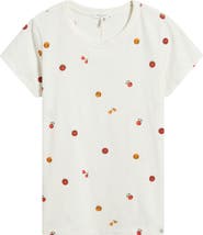 rag & bone Tomatoes Cotton Graphic Baby Tee