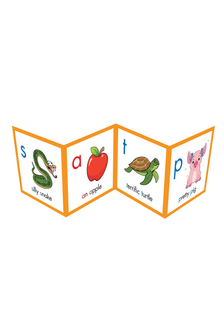 Rainbow Phonics 52 Letter Sound Posters, Kids, Alternate, color, Multicolored