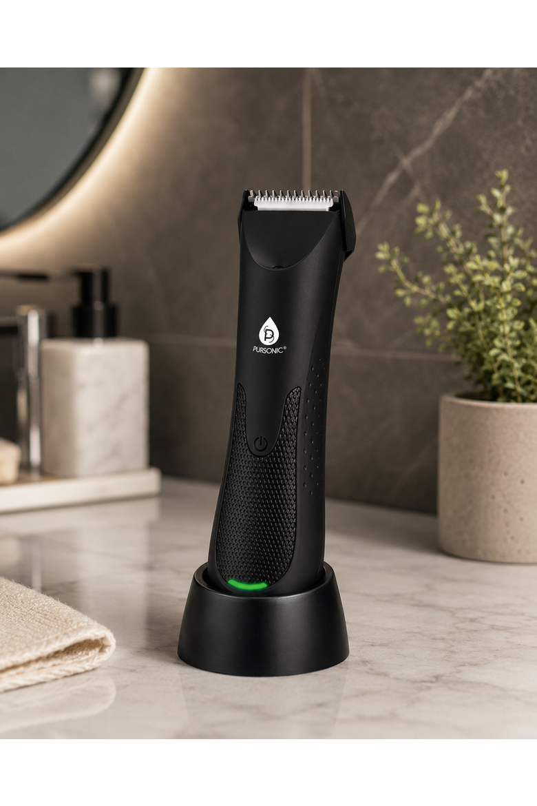 Wireless Body Hair Trimmer & Shaver, Alternate, color, Black